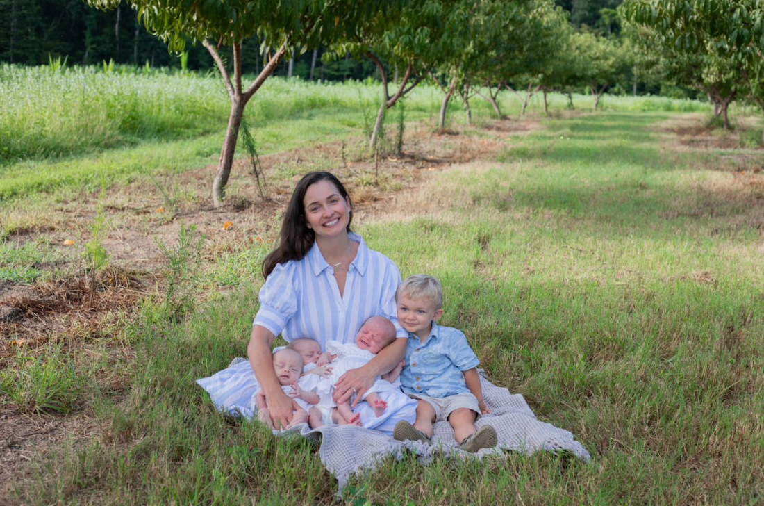 Lizz Bass and family