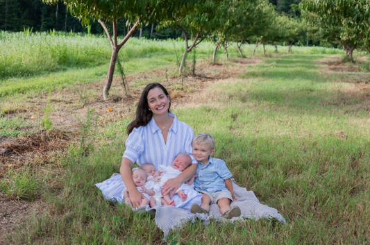 Lizz Bass and family