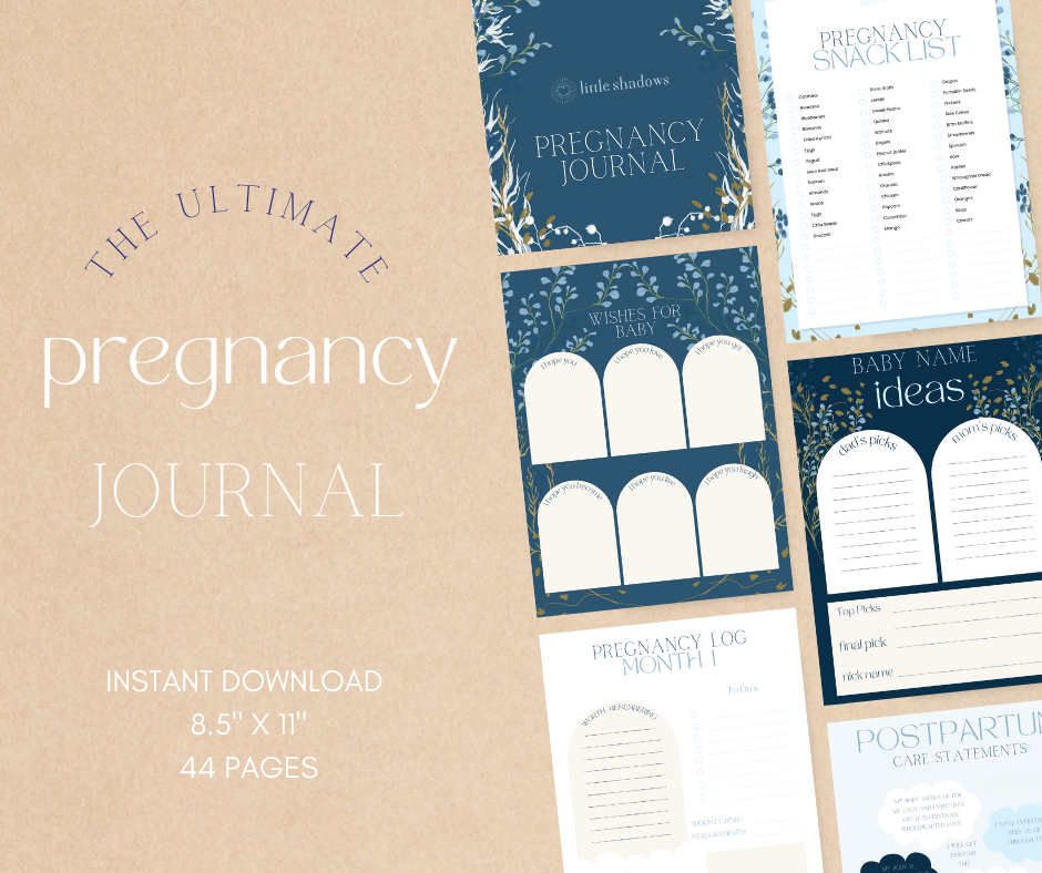 little shadows pregnancy journal instant download
