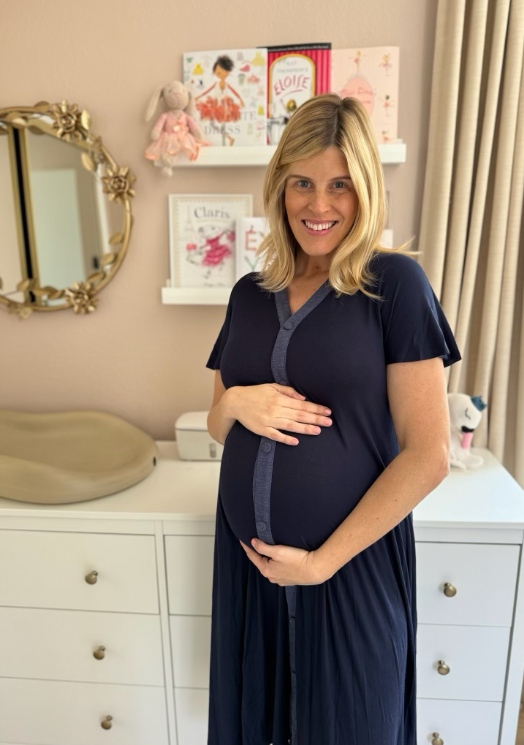 Luxe Labor & Delivery Gown - Hospital Alternative with Epidural Access