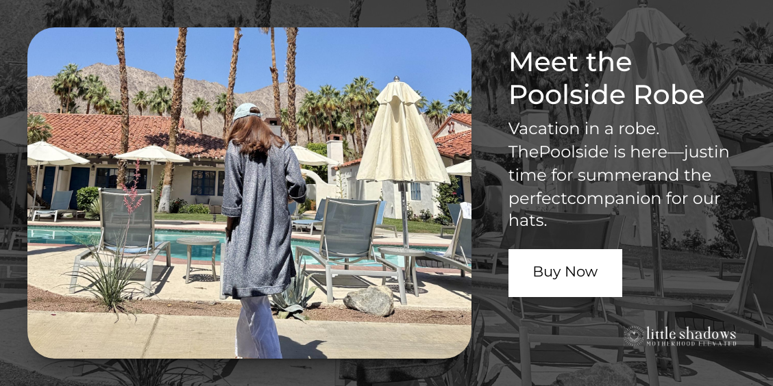Everyday Luxury: Meet the Poolside Robe – Little Shadows