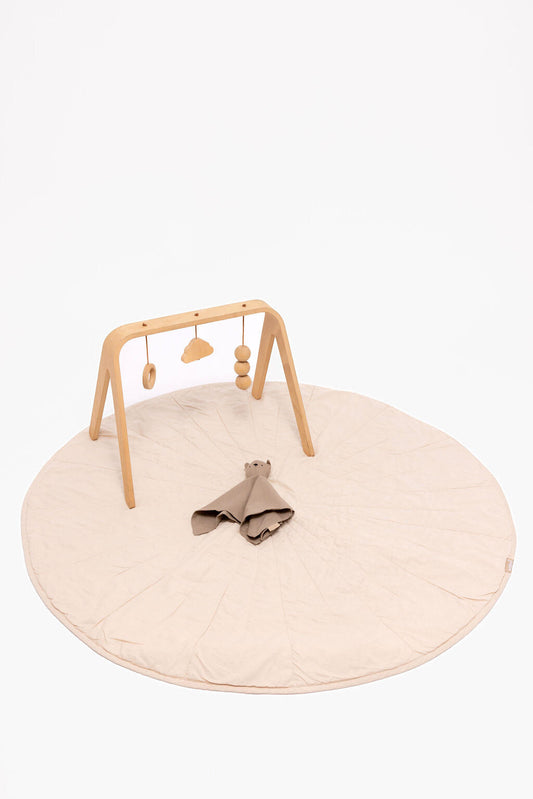 Sparrow/Desert Lark - Linen Quilted Playmat