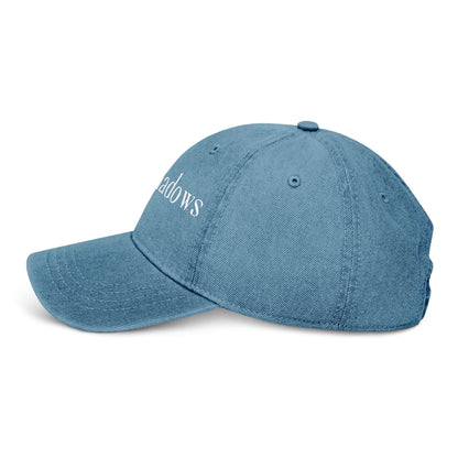 Little Shadows Embroidered Denim Hat