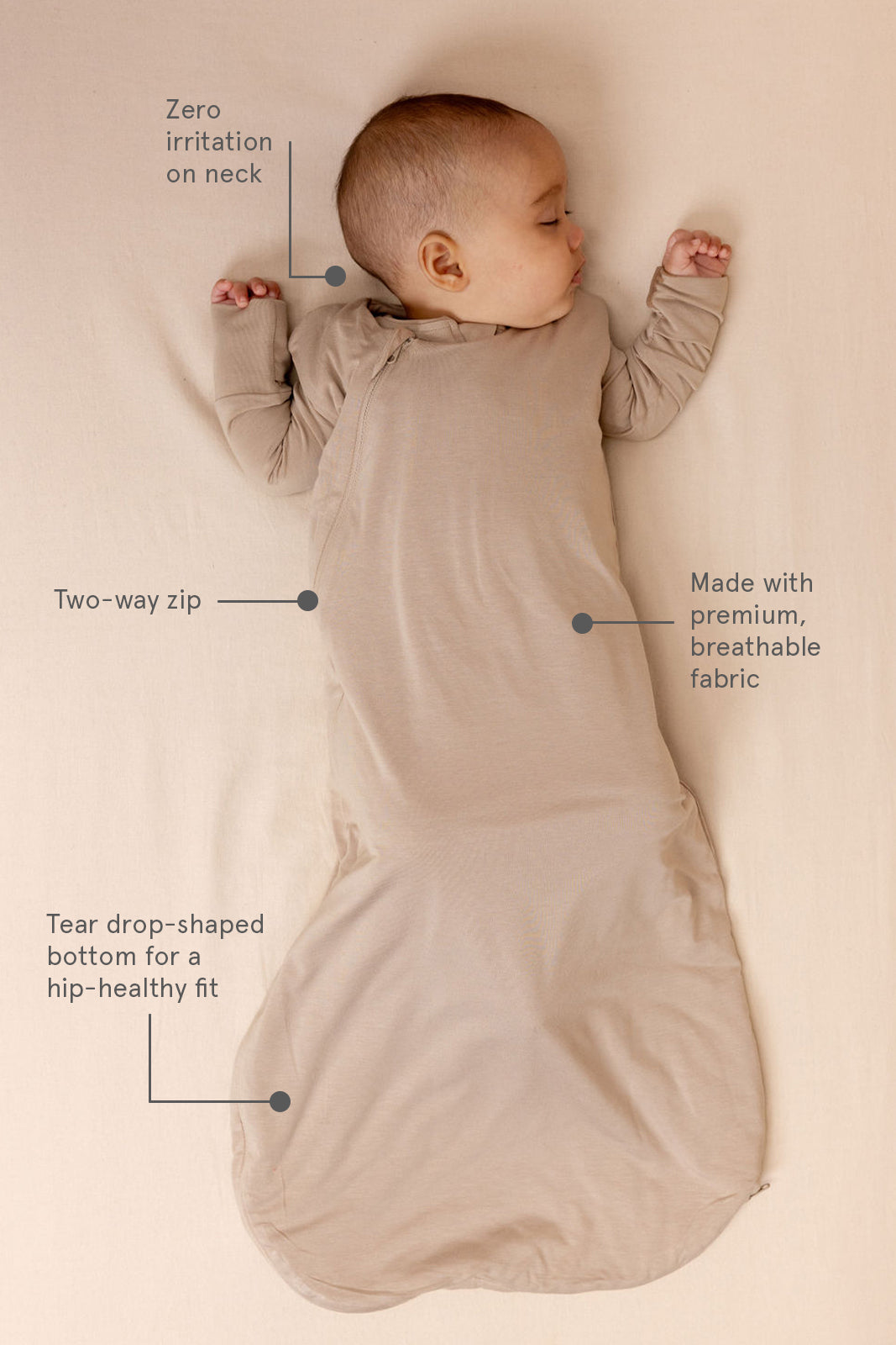 Desert Lark - CloudBlend™ Sleep Sack TOG 2.5